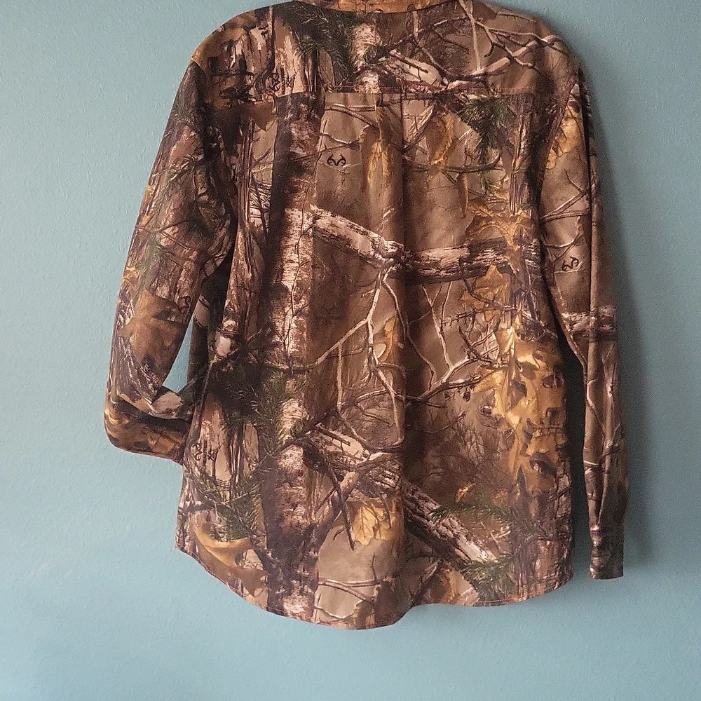 Realtree Duck Commander Camo Sporting Jacket Shirt